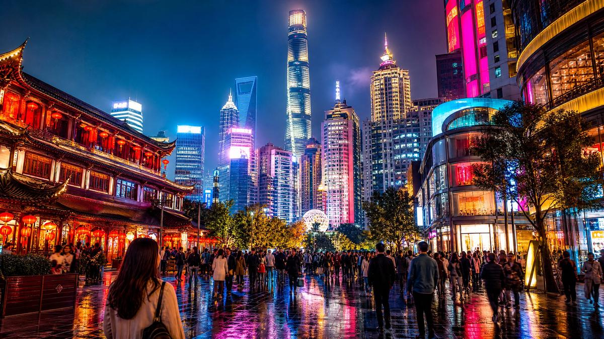 小马拉大车·上海夜景旅行视频